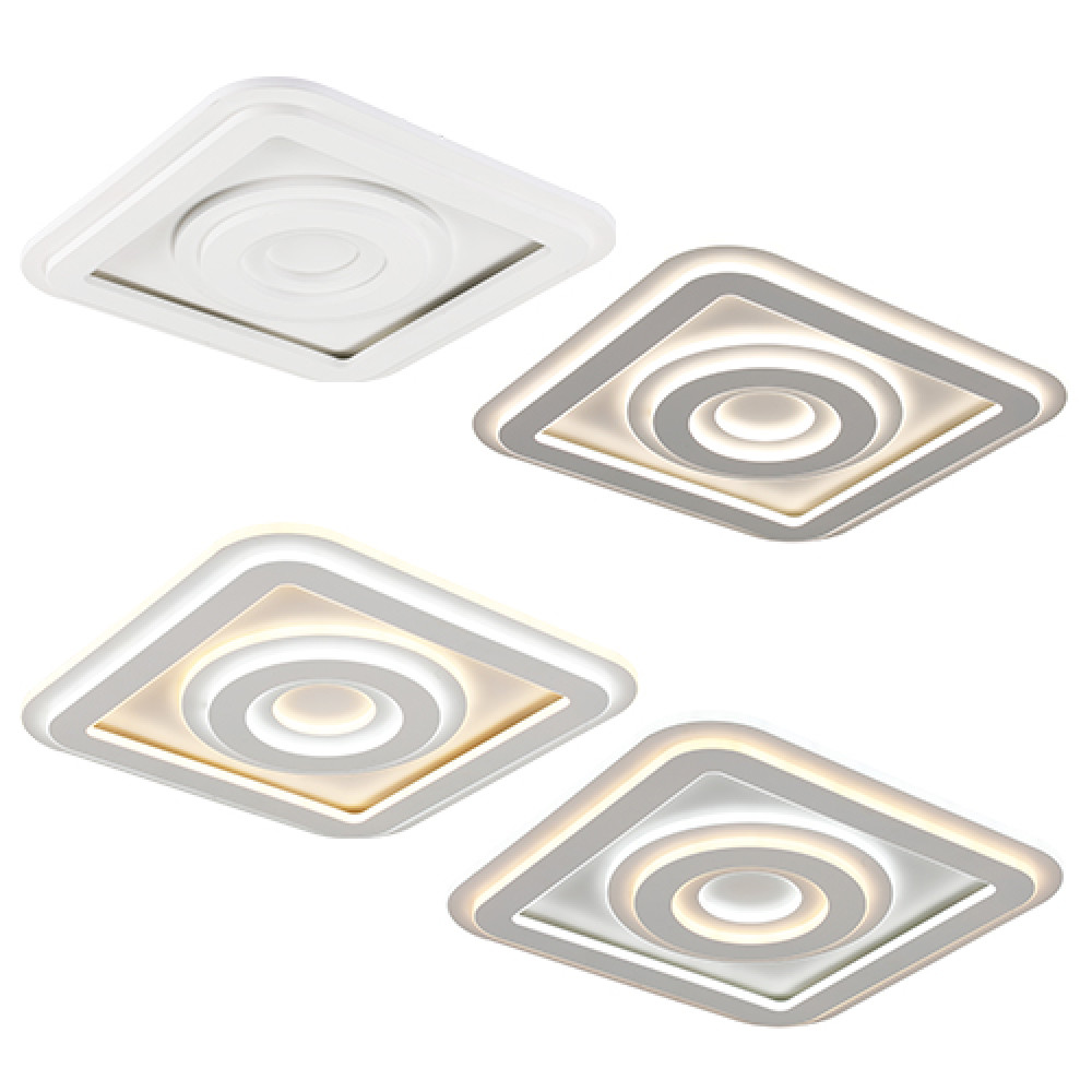 Светильник LED smart KOLIZEY с пультом 150Вт 3000-5000K 10000Lm Квадратный Белый 220455